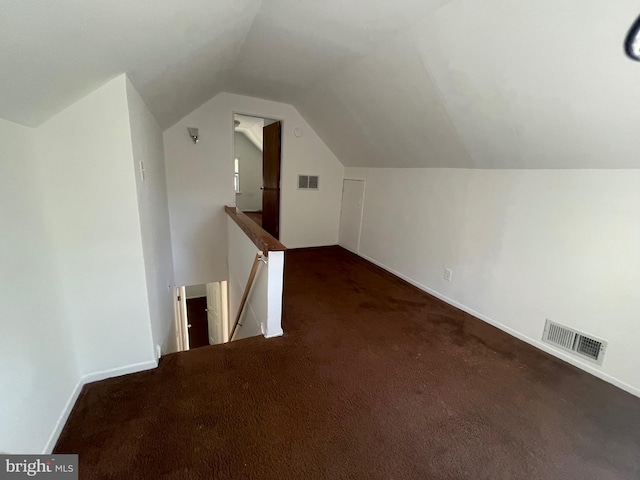 5714 63rd Ave, Riverdale, MD 20737 - bonus room with vaulted ceiling, carpet floors, and baseboards