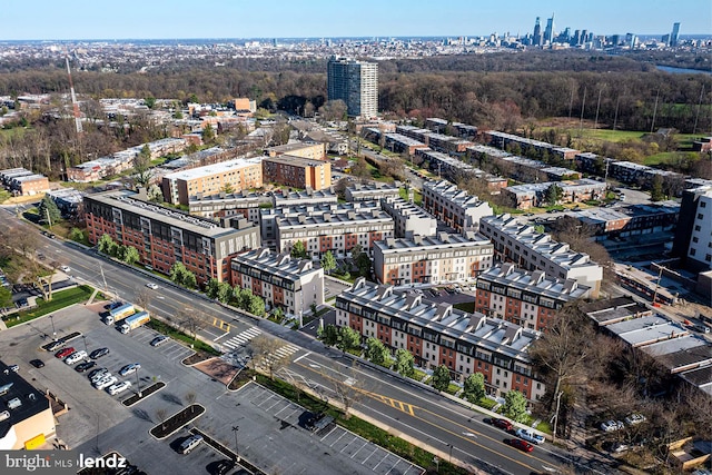 4030 Marilyn Dr, Philadelphia, PA 19131 - bird's eye view featuring a view of city