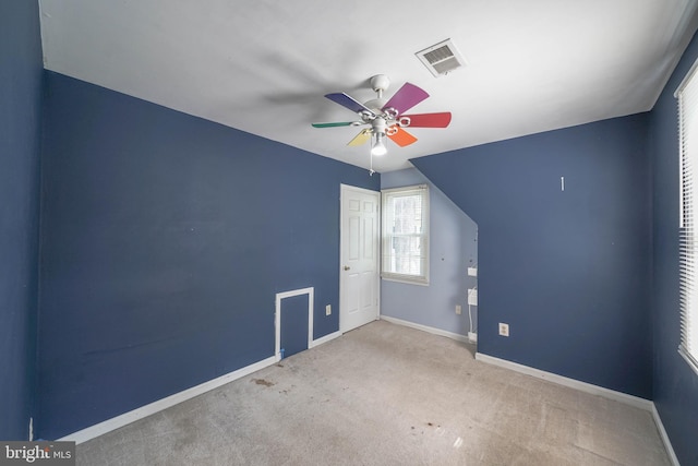 312 Fairgrove Ter, Gaithersburg, MD 20877 - carpeted spare room with ceiling fan and baseboards