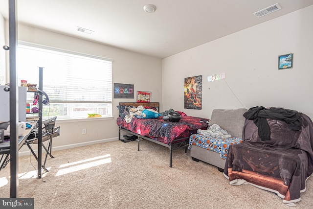417 Lena Ln, Fruitland, MD 21826 - bedroom with carpet floors, visible vents, and baseboards