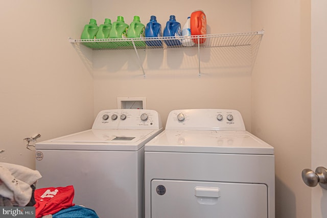 417 Lena Ln, Fruitland, MD 21826 - laundry room with washer and clothes dryer and laundry area
