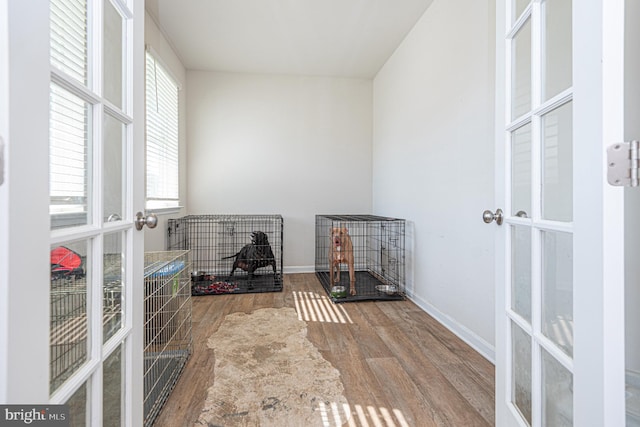 417 Lena Ln, Fruitland, MD 21826 - interior space with french doors