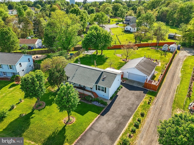 6775 Rugby Pl, Bealeton, VA 22712 - drone / aerial view with a residential view