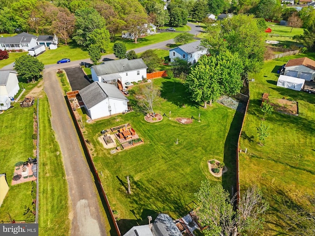 6775 Rugby Pl, Bealeton, VA 22712 - drone / aerial view featuring a residential view