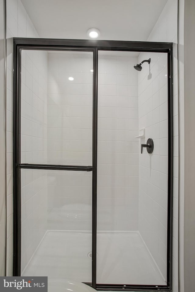 6647 Camden St, Middle River, MD 21220 - full bathroom with a stall shower