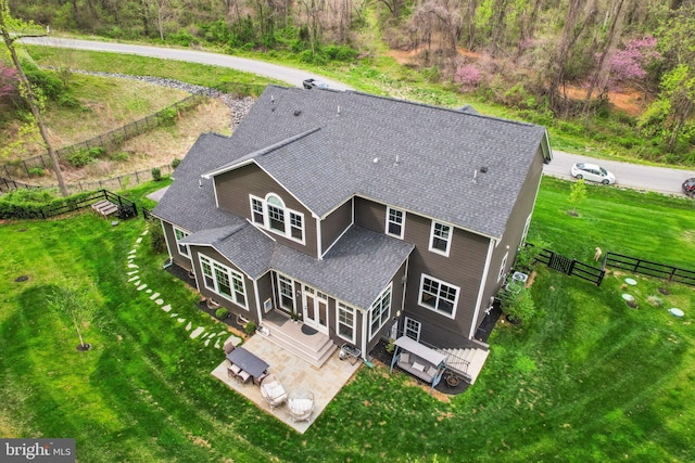 bird's eye view