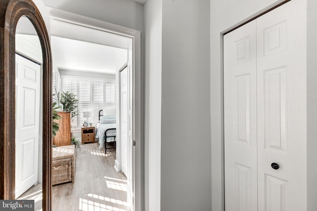 548 Uniontown Rd, Westminster, MD 21158 - hallway featuring light wood finished floors