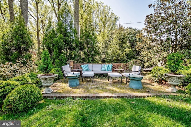213 Pine Tree Rd, Wayne, PA 19087 - view of patio / terrace with outdoor lounge area