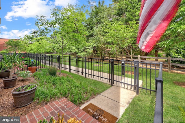 1353 Powhatan St, Alexandria, VA 22314 - view of yard