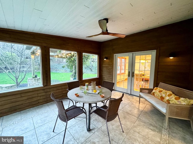 307 Homestead Rd, Hershey, PA 17033 - sunroom featuring french doors