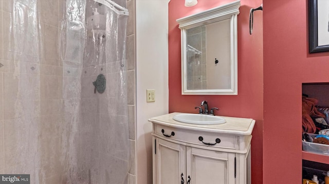 307 Homestead Rd, Hershey, PA 17033 - full bathroom with vanity and a tile shower