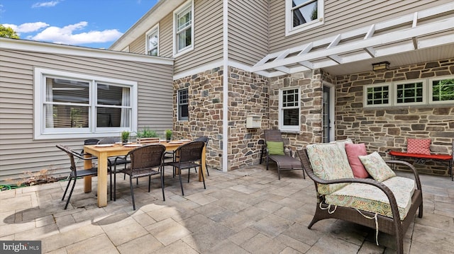 307 Homestead Rd, Hershey, PA 17033 - view of patio with outdoor dining area