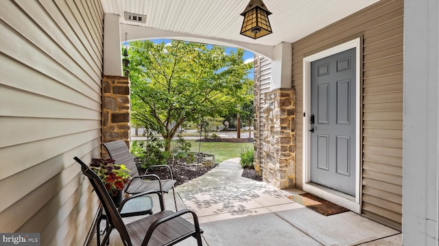 307 Homestead Rd, Hershey, PA 17033 - property entrance with covered porch