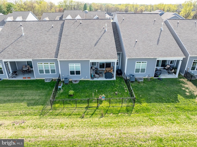 2537 Monarch Way, Bel Air, MD 21015 - rear view of property with a patio area and a shingled roof