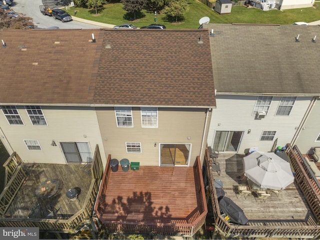 drone / aerial view