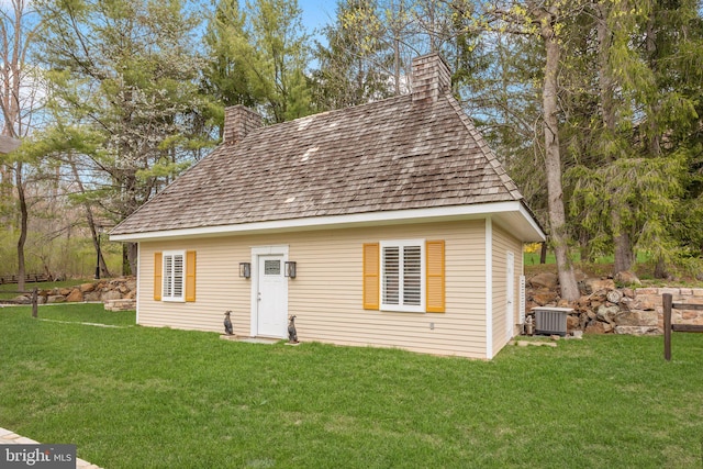 6068 Stoney Hill Rd, New Hope, PA 18938 - view of outdoor structure with central AC unit