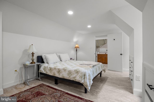 6068 Stoney Hill Rd, New Hope, PA 18938 - bedroom featuring ensuite bathroom and recessed lighting