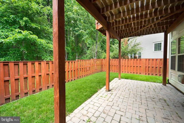 view of patio / terrace