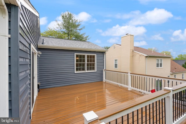 view of deck