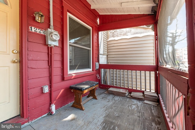 1228 Derry St, Harrisburg, PA 17104 - doorway to property with covered porch