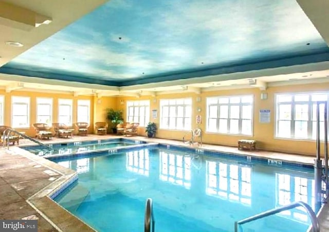 14 Goddard Dr, Cranbury, NJ 08512 - view of indoor community pool