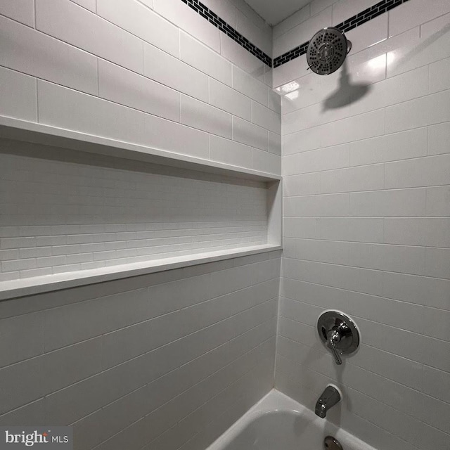 full bathroom with  shower combination