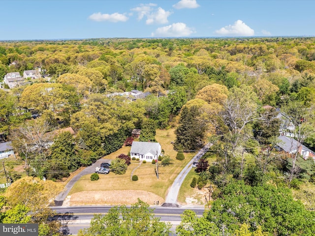 268 Magothy Bridge Rd, Pasadena, MD 21122 - aerial view featuring a view of trees