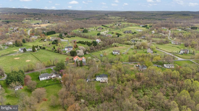 view of property location with rural landscape