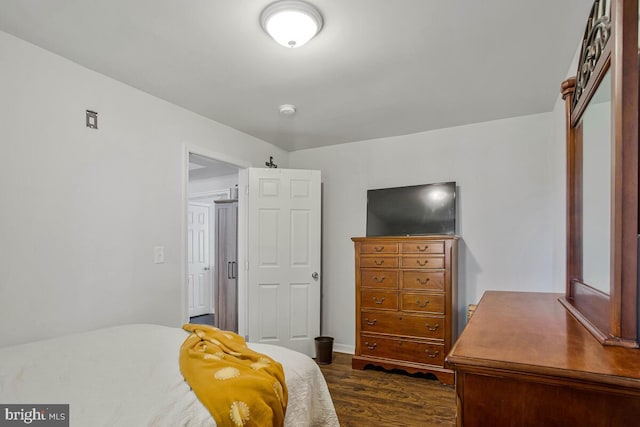 1012 Twin Vw, Glen Burnie, MD 21060 - bedroom with a closet and dark wood finished floors