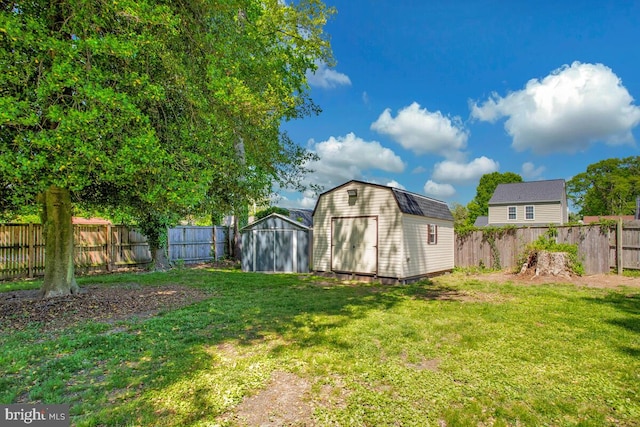 1012 Twin Vw, Glen Burnie, MD 21060 - view of shed featuring a fenced backyard