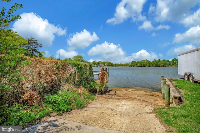 1012 Twin Vw, Glen Burnie, MD 21060 - view of dock featuring a water view