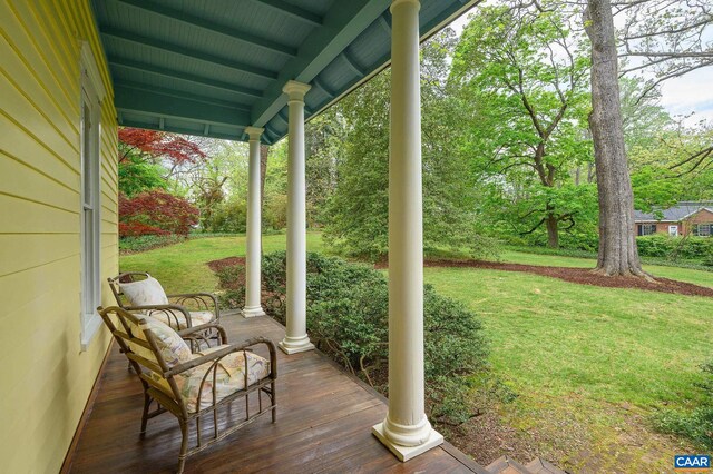 1112 Park St, Charlottesville, VA 22901 - exterior space featuring a porch