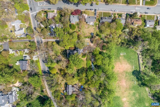 1112 Park St, Charlottesville, VA 22901 - birds eye view of property featuring a residential view