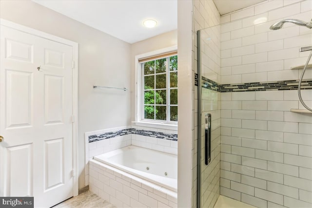 9409 Emory Grove Rd, Gaithersburg, MD 20877 - bathroom featuring a shower stall and a jetted tub