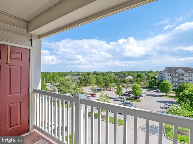 11110 Chambers Ct Unit N, Woodstock, MD 21163 - view of balcony