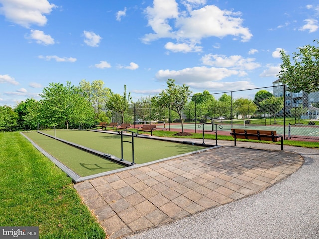 11110 Chambers Ct Unit N, Woodstock, MD 21163 - view of community featuring fence and a tennis court