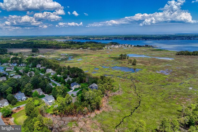 23280 Horse Island Rd, Lewes, DE 19958 - aerial view of property and surrounding area with a large body of water and nearby suburban area