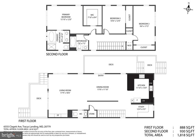 6555 Clagett Ave, Tracys Landing, MD 20779 - view of layout