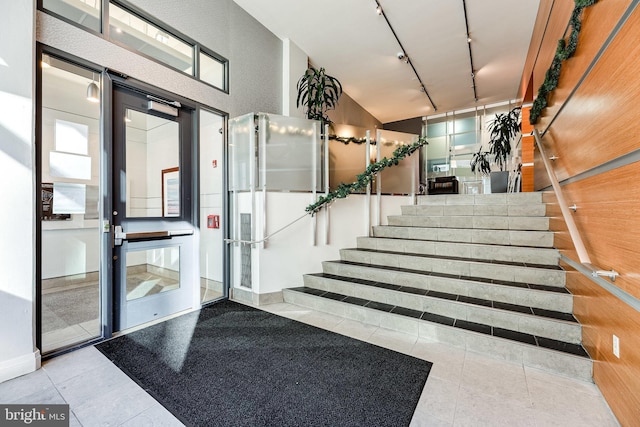 interior space with stairway