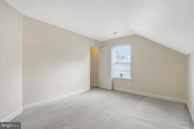 13404 Fieldstone Way, Gainesville, VA 20155 - bonus room with vaulted ceiling, carpet floors, and baseboards