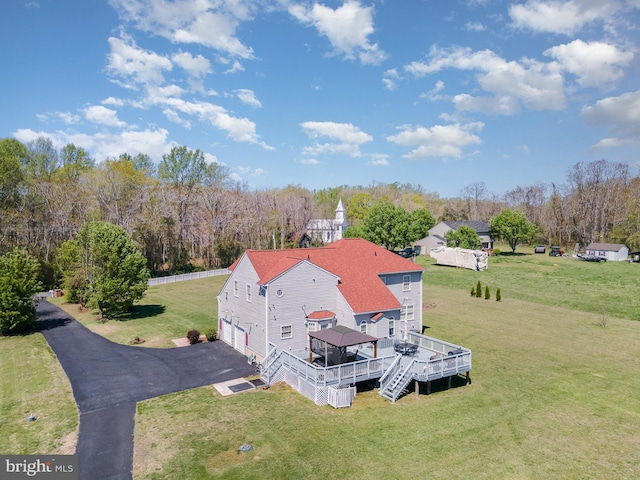 bird's eye view