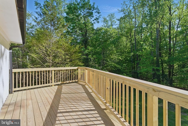 4838 Randolph Dr, Annandale, VA 22003 - view of wooden deck