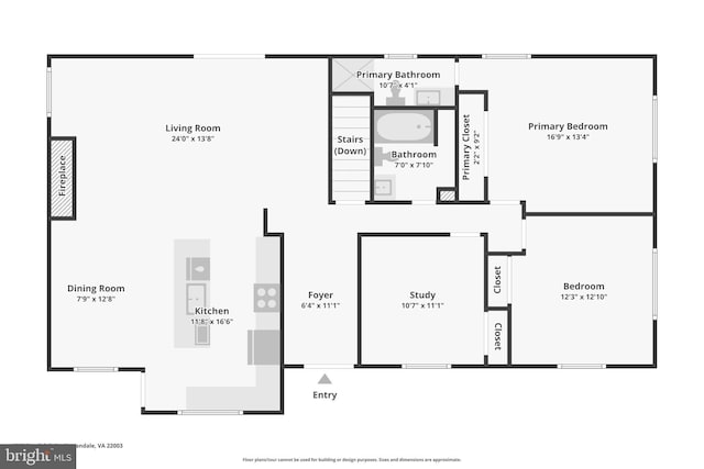 4838 Randolph Dr, Annandale, VA 22003 - view of layout