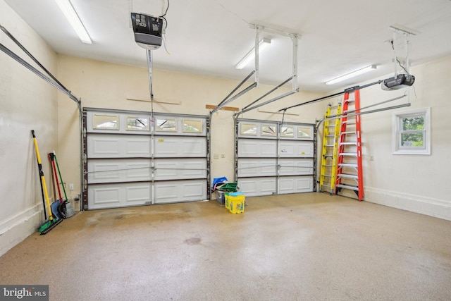 205 S Lehigh Rd, Glassboro, NJ 08028 - garage featuring a garage door opener