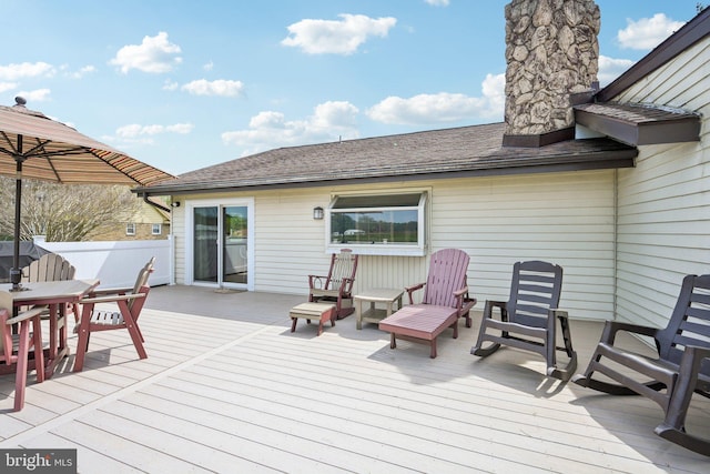 205 S Lehigh Rd, Glassboro, NJ 08028 - deck featuring outdoor dining area
