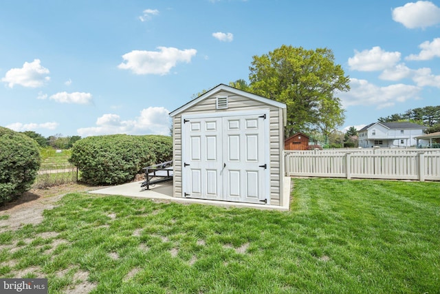 205 S Lehigh Rd, Glassboro, NJ 08028 - view of shed featuring fence