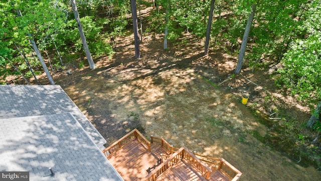5235 Chalk Point Rd, West River, MD 20778 - view of yard featuring a deck