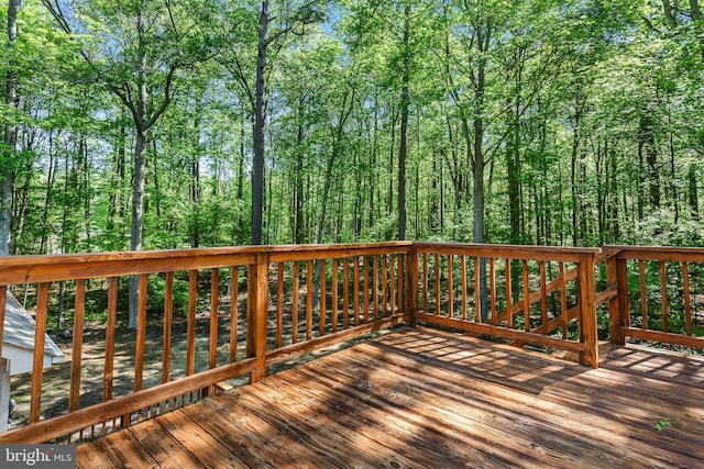 5235 Chalk Point Rd, West River, MD 20778 - view of wooden terrace