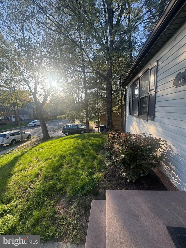 view of yard