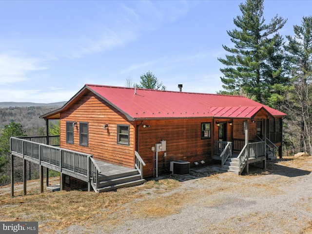 2201 Mill Gap Rd, Lost City, WV 26810 - exterior space featuring metal roof